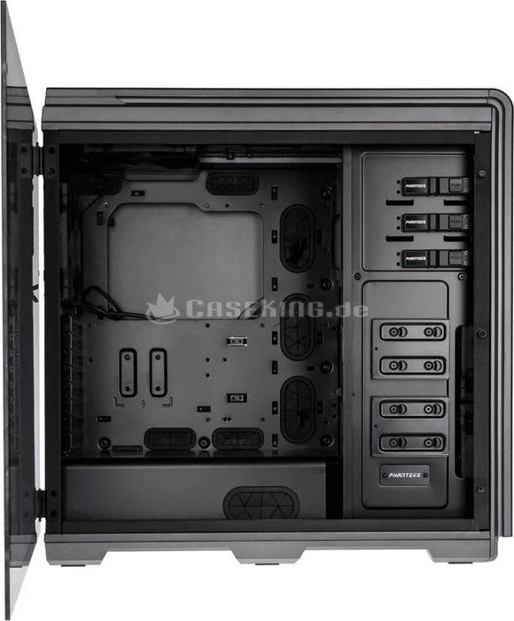 Phanteks Enthoo Luxe Tempered Glass grau, Glasfenster