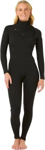 Rip Curl Dawn Patrol Chest Zip Nasstauchanzug 3/2/2mm schwarz (Herren)