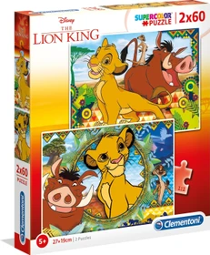 Clementoni Supercolor Disney Lion King 2x60