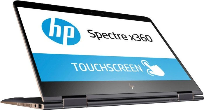 HP Spectre x360 Convertible 13-ac033ng, Dark Ash Silver, Core i7-7500U, 16GB RAM, 512GB SSD, DE