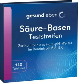 Alliance Gesund Leben Säure-Basen-Teststreifen, 110 Stück