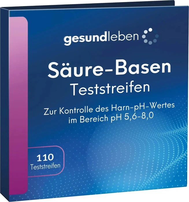 Alliance Gesund Leben Säure-Basen-Teststreifen, 110 Stück