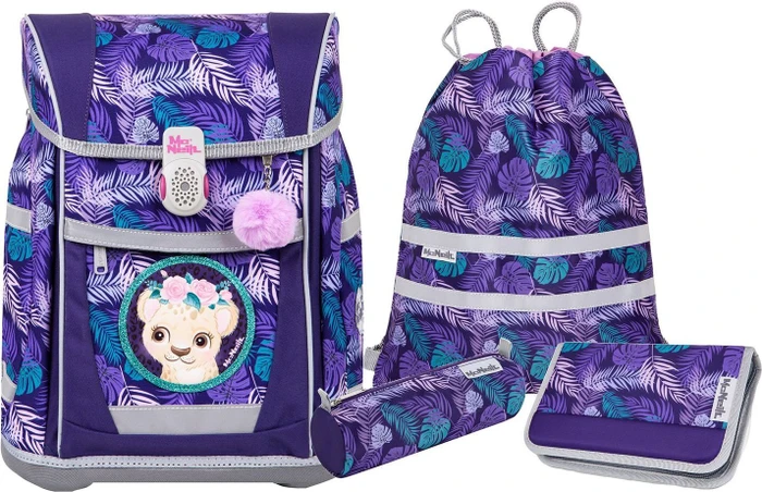McNeill Tenero Dschungel Schultaschen-Set, 5-tlg.