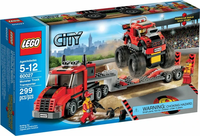 LEGO City Starke Fahrzeuge - Monster-Truck Transporter