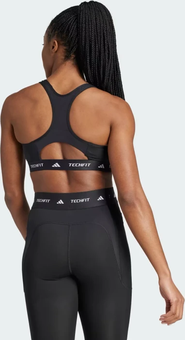adidas Techfit Sport-BH schwarz (Damen)