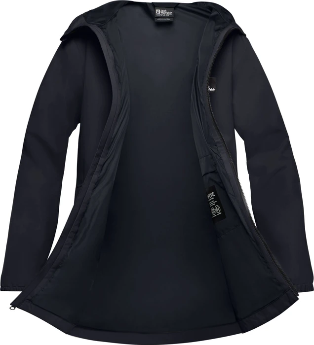 Jack Wolfskin Terraview 2L Funktionsmantel dark navy (Damen)