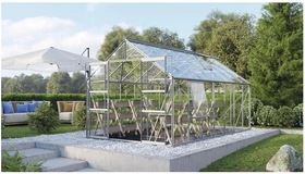 Vitavia Meridian 2 11500 ESG 3mm Gewächshaus alu