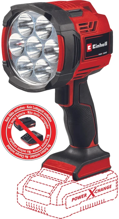 Einhell Expert TE-CL 18/2500 LiAC LED Hybrid Akku-/Elektro-Arbeitsleuchte solo