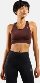 Odlo Seamless Medium Ceramicool Sport-BH fudge melange (Damen)