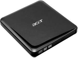Acer DVD+/-RW DL, SlimLine schwarz, USB 2.0
