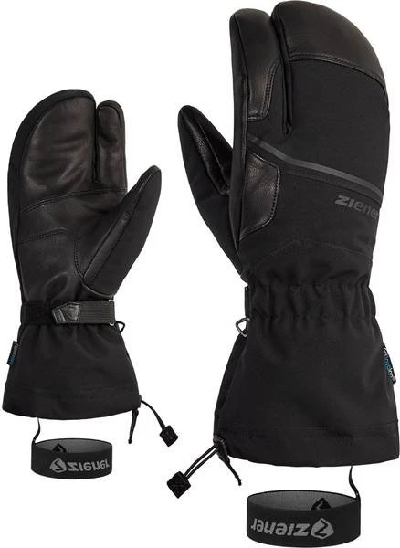 Ziener Garnoso AS AW Lobster Skihandschuhe schwarz