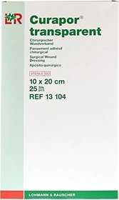 Lohmann & Rauscher Curapor transparent Wundverband steril chirurgisch, 10 x 20cm, 25 Stück
