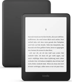 Amazon Kindle Paperwhite 12. Gen, schwarz, 16GB Flash, mit Werbung