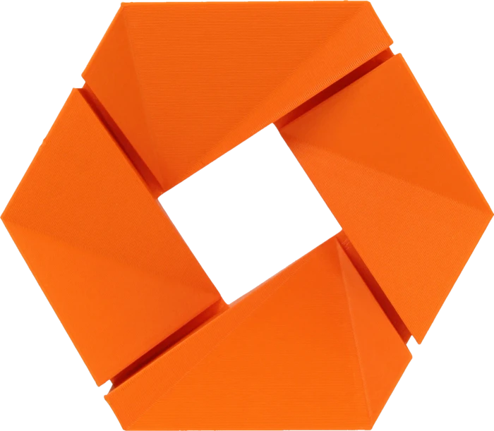3DJake ABS, orange, Spule, 1.75mm, 1.00kg