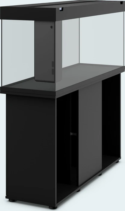 Juwel Rio 240 LED Aquarium-Set mit Unterschrank, schwarz/schwarz, 240l