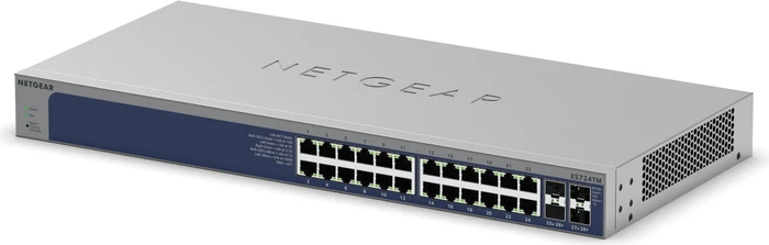 Netgear XS700 Rackmount 10G Smart Switch, 24x RJ-45, 4x SFP+