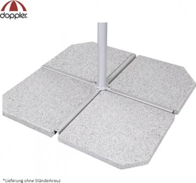 Doppler Granitplatte Sonnenschirmständer 25kg 50x50cm