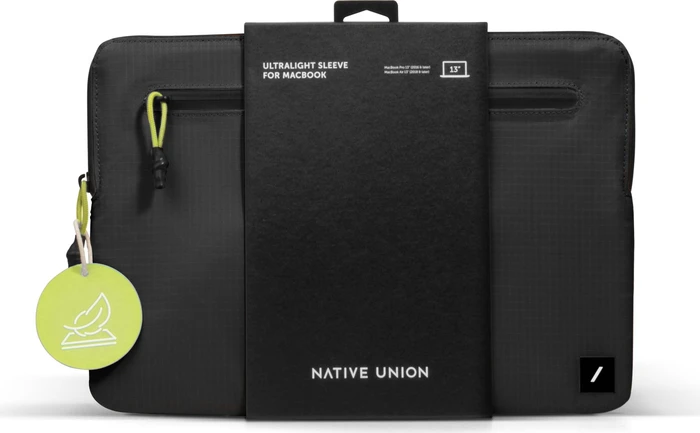 Native Union Ultralight Sleeve für Apple MacBook Pro 14", schwarz