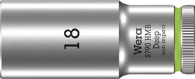 Wera 8790 HMB Deep Außensechskant Steckschlüssel 3/8", 18x64mm