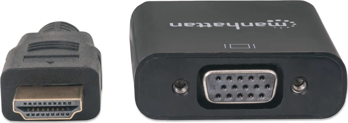 Manhattan HDMI/VGA Adapter schwarz