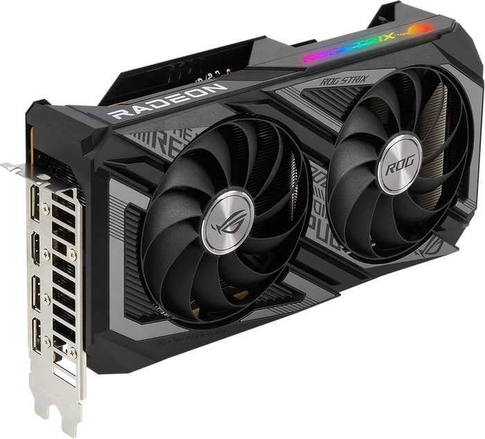 ASUS ROG Strix Radeon RX 6650 XT Dual OC V2, ROG-STRIX-RX6650XT-O8G-V2-GAMING, 8GB GDDR6, HDMI, 3x DP