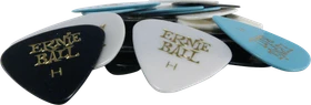 Ernie Ball Heavy Assorted Color Cellulose Picks, .94mm, 24-Pack