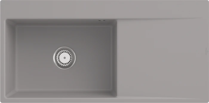Villeroy & Boch Subway Style 60 flat flächenbündig Becken links fossil