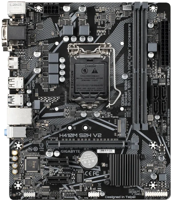 GIGABYTE H410M S2H V2 (Rev. 1.0) (Intel 1200)