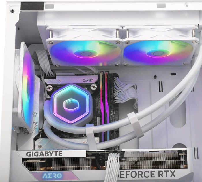 Cooler Master MasterLiquid 240 Core II White, weiß