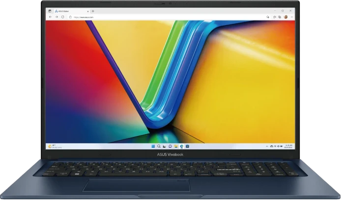 ASUS VivoBook 17 X1704ZA-AU045W, Quiet Blue, Core i7-1255U, 16GB RAM, 1TB SSD, DE