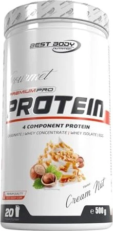 Best Body Nutrition Gourmet Premium Pro Protein Cream Nut 500g