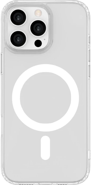 eSTUFF Infinite Oslo Magnetic Hybrid Cover für Apple iPhone 16 Pro Max transparent
