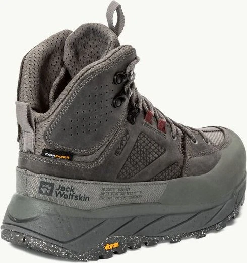 Jack Wolfskin Terraquest Texapore Mid smokey grey (Damen)