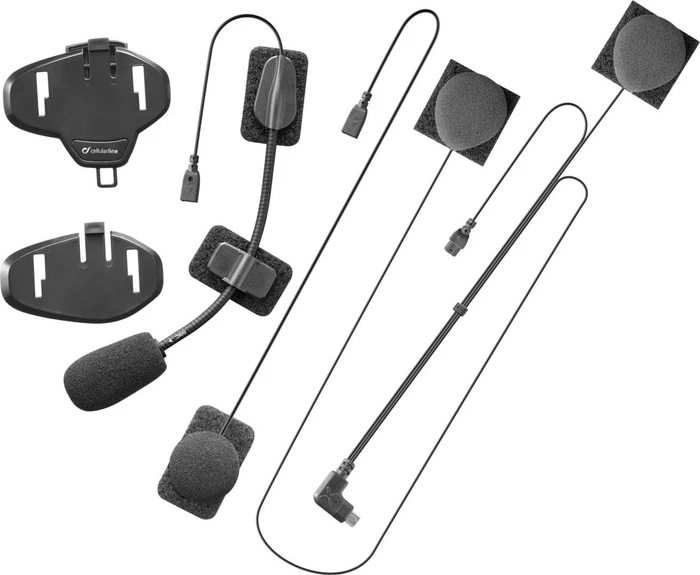 Cellularline Universelles Audio-kit für Tour, Sport, Link, Urban, Avant (MICINTERPHOFLAT)