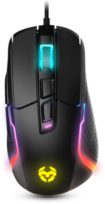 Krom Kick RGB Advanced Gaming Mouse, schwarz, USB