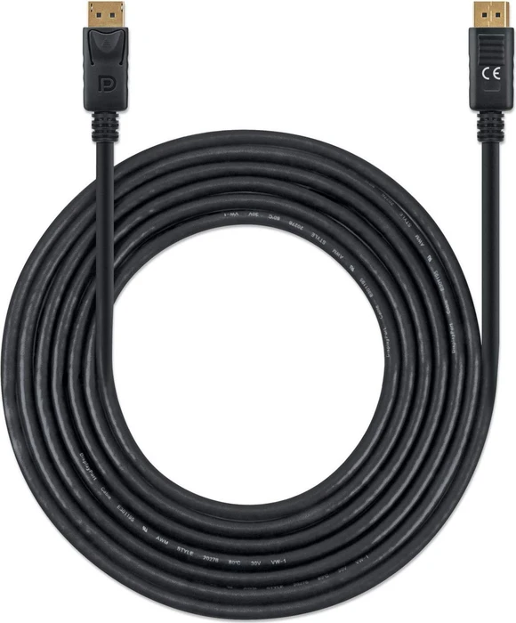 Manhattan DisplayPort 1.4 Kabel 8K 60Hz schwarz, 3m