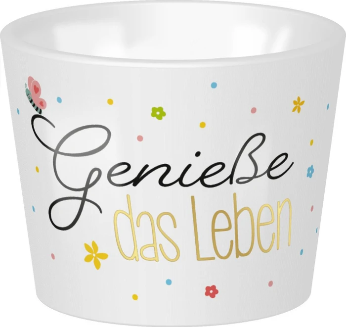 Sheepworld Eierbecher Genieße das Leben