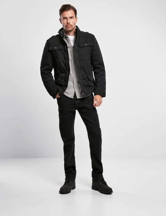 Brandit Britannia Jacke schwarz (Herren)