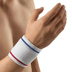 Bort Medical ActiveColor Handgelenkbandage Größe L weiß, 1 Stück