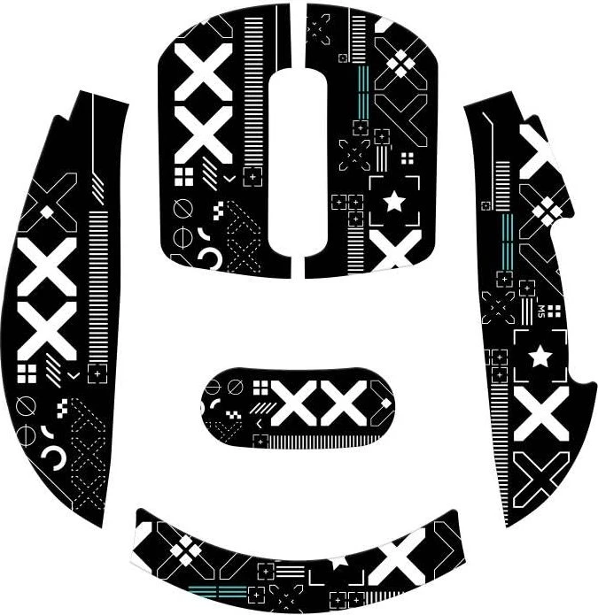 Attack Shark X3/X3 Pro, Mouse Grip Tape, schwarz