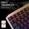 Cherry MV 3.0, LEDs RGB, grau/schwarz, Cherry VIOLA, USB, DE Vorschaubild