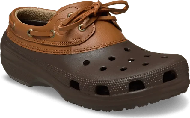 Crocs Classic Boat Shoe coffee/cognac