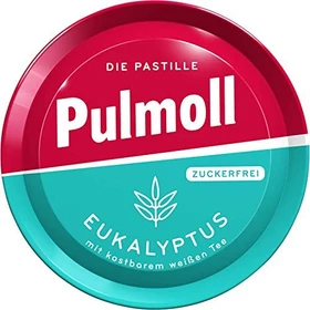 sanotact Pulmoll Hustenbonbons Eukalyptus zuckerfrei, 50g