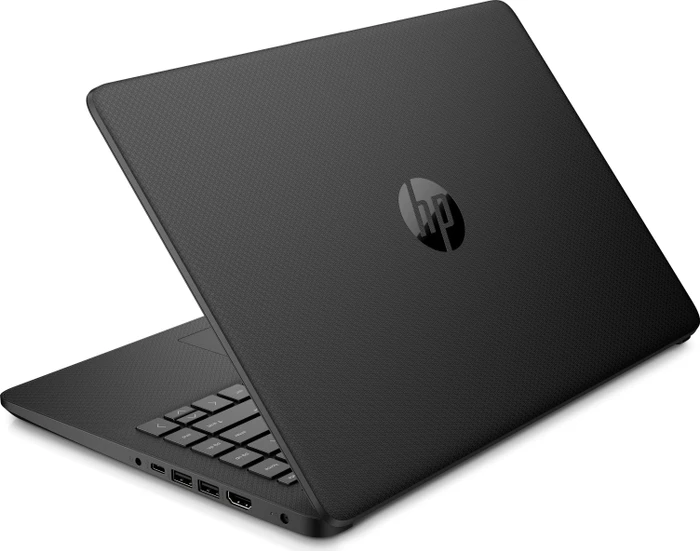 HP 14s-fq1072ng, Jet Black, Ryzen 7 5700U, 8GB RAM, 256GB SSD, DE