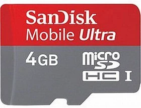 SanDisk Ultra R30 4GB Kit, Class 6