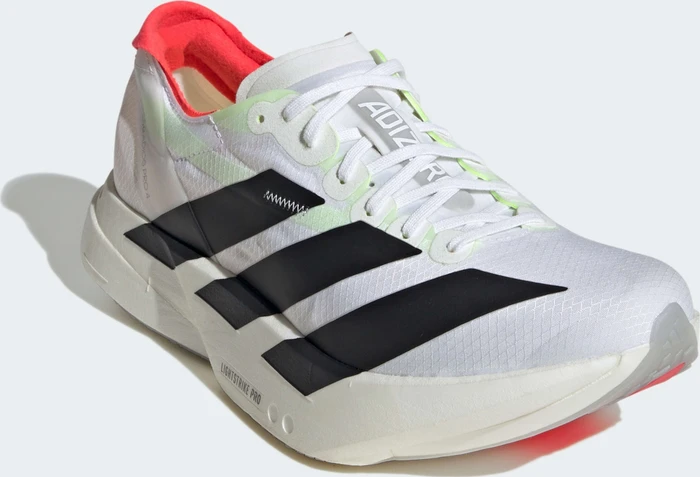 adidas Adizero Adios Pro 4 cloud white/core black/silver metallic (Damen)