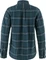 Fjällräven Övik Heavy Flannel Hemd langarm indigo blue/dark navy (Damen) Vorschaubild