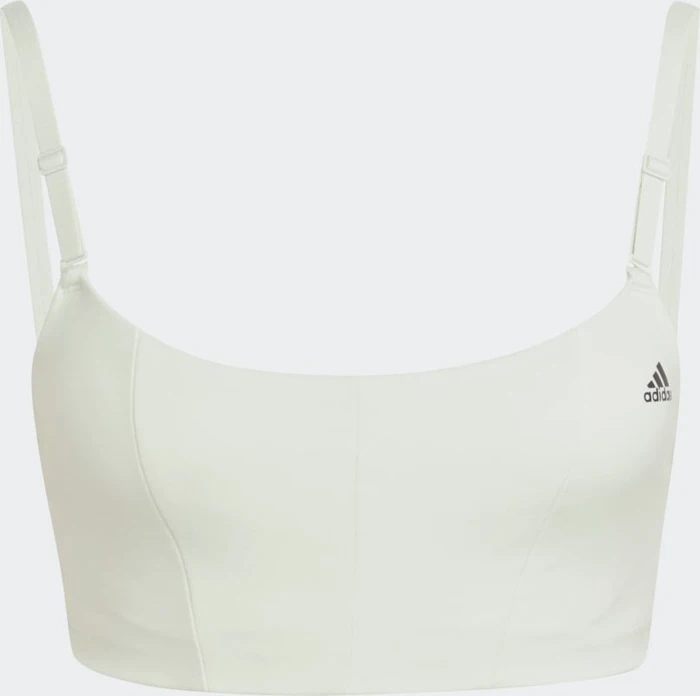 adidas Yoga Studio Light-Support Sport-BH linen green/carbon (Damen)