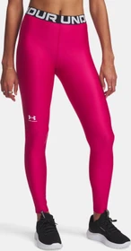 Under Armour HeatGear Hose lang shaded fuchsia/white (Damen)