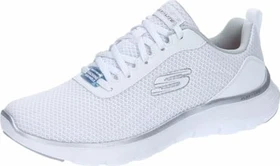Skechers Flex Appeal 5.0 New Path weiß/silber (Damen)